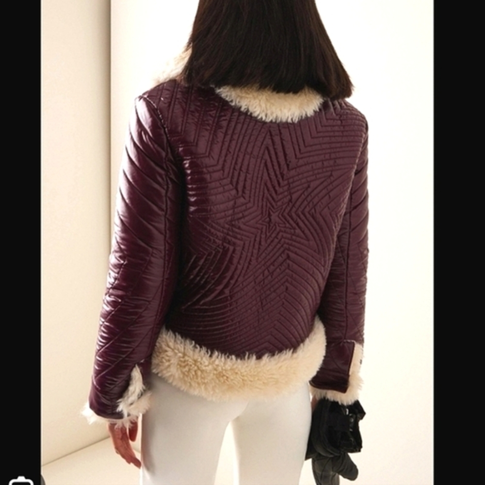 Perfect Moment Luna Faux-Shearling Reversible Jacket Perfect Moment Ski Jacket - Picture 4 of 17